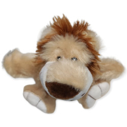 animallparadise Lion dog toy, 20 cm plush. Plush for dog