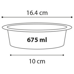 animallparadise copy of Double bowl on legs. Mole mangi. 2 x 675 ml. Bowl, double bowl