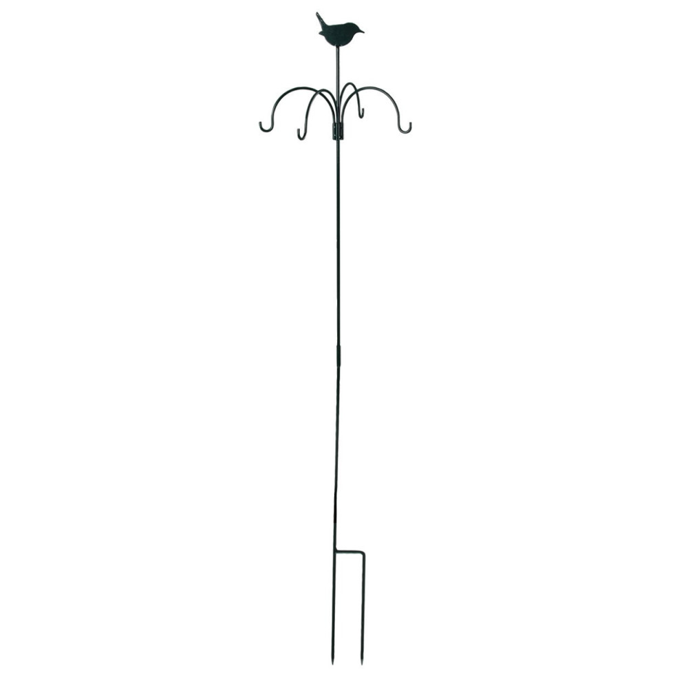 animallparadise Gancho (poste) para accesorios de pájaros, 148 cm de altura. Estación de alimentación de aves