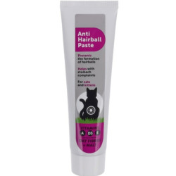 animallparadise Anti-Haarballen-Paste, 100 g Tube, für Katzen Nahrungsergänzungsmittel