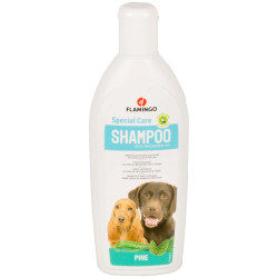 Shampoing Shampoing au pin 300ml pour chien et serviette en microfibre.