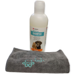 Shampoing Shampoing neutre 1L avec serviette en microfibre pour chien