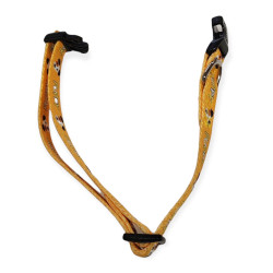 animallparadise Halsband PUPPY MASCOTTE geel, 13 mm, 25 tot 39 cm voor puppies Puppy halsband