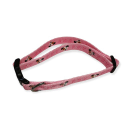 animallparadise Halsband PUPPY MASCOTTE rosa 13 mm, 25 bis 39 cm für Welpen Welpen-Halsband