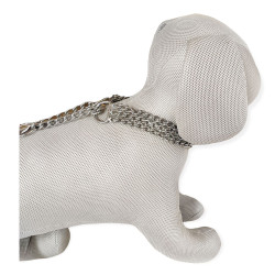 animallparadise Hondenhalsband, driedubbele rij, voor 65cm hond. onderwijskraag