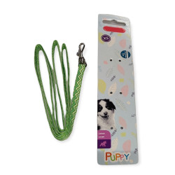animallparadise PUPPY PIXIE green leash length 1,20m for puppies Laisse enrouleur chien