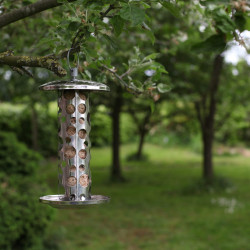 animallparadise Distribuidor de bolas de graxa, altura 27 cm, para aves suporte de bola ou almofada de lubrificação