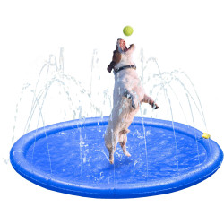animallparadise Fresk Lenny ø 1 meter watermat voor honden Hondenzwembad