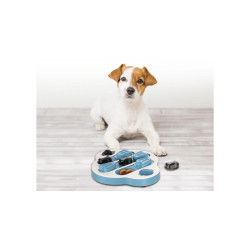 animallparadise Juego de estrategia nivel 2, clide azul, 30 x 27 cm, para perros Juegos de recompensa caramelos