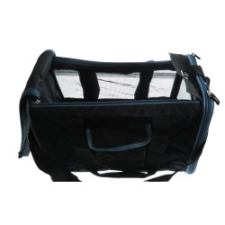 animallparadise Hakon bolsa de transporte, 29 x 43 x 29 cm negro, perro max 7 kg bolsas de transporte