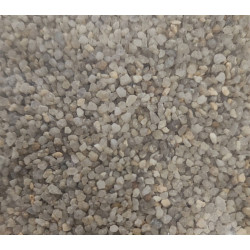Sols, substrats Sol décoratif 1.5-2.5 mm naturel quartz moyen AquaSand 1kg pour aquarium