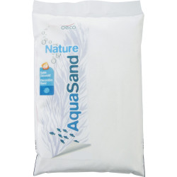 Sols, substrats Sol décoratif 0,15-0,6 mm naturel cristobalite iceberg AquaSand 0.8 kg pour aquarium