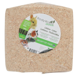 animallparadise Natural litter 165 liters. for rodent weight 10 kg Litter and shavings for rodents