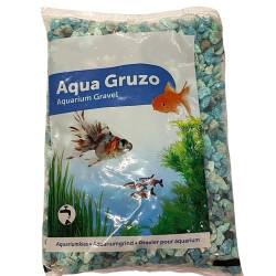 animallparadise Gruzo groen grind 900 gr voor aquaria. Bodems, substraten