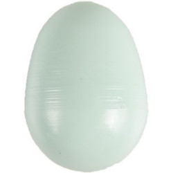 Accessoire 10 œufs artificiel en plastique pour canari