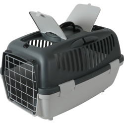 animallparadise gulliver 2 cage, metal door, size 36 x 55 x 35 cm, transport for dog max 8 kg. Transport cage