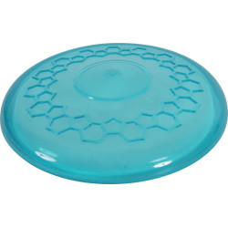 animallparadise Flying disc pop ø 23 cm hondenspeeltje, turquoise kleur. Frisbees voor honden