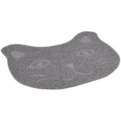 animallparadise Tapete Zelda cinza 30 x 40 cm para caixa de areia para gatos. Esteiras de ninhada