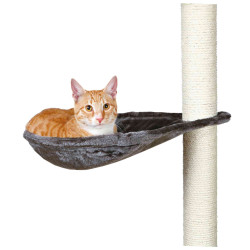 animallparadise Nido de hamaca de recambio ø 40 cm para el árbol del gato gris Servicio post-venta Cat Tree