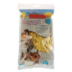 animallparadise Cama Hamster, fibra de papel, saco de 25 gr, cor aleatória Camas, redes de dormir, ninhos