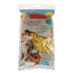 animallparadise Cama Hamster, fibra de papel, saco de 25 gr, cor aleatória Camas, redes de dormir, ninhos