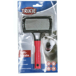 Trixie Soft brush for animals 10 x 17 cm. for dogs. Brush