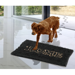 animallparadise Saugfähige Mikrofasermatte, 65 x 90 cm. Schmutzabweisend, für Hunde. Teppich Hund