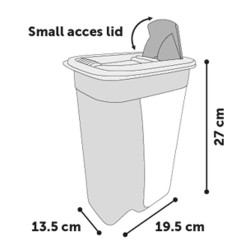 animallparadise Croquette box 4.1 Liters june. Food accessory