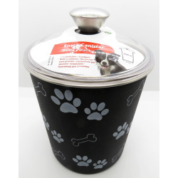 animallparadise Caixa de tratamento Kena com tampa ø16 cm 1.9L para cães Caixa de armazenamento de alimentos