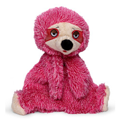 animallparadise Pink sloth plush toy 25 cm for dog Plush for dog