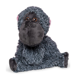 animallparadise Plüschspielzeug Gorilla grau 27 cm für Hunde Plüschtier für Hunde