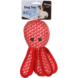 animallparadise Brinquedo de polvo vermelho forte para cães. Brinquedos de mastigar para cães