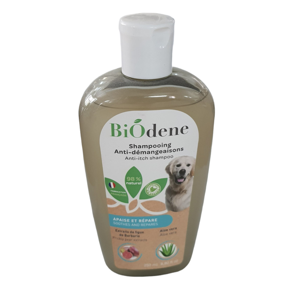Francodex Shampoo anti prurito per cani. Biodene 250 ml. Shampoo