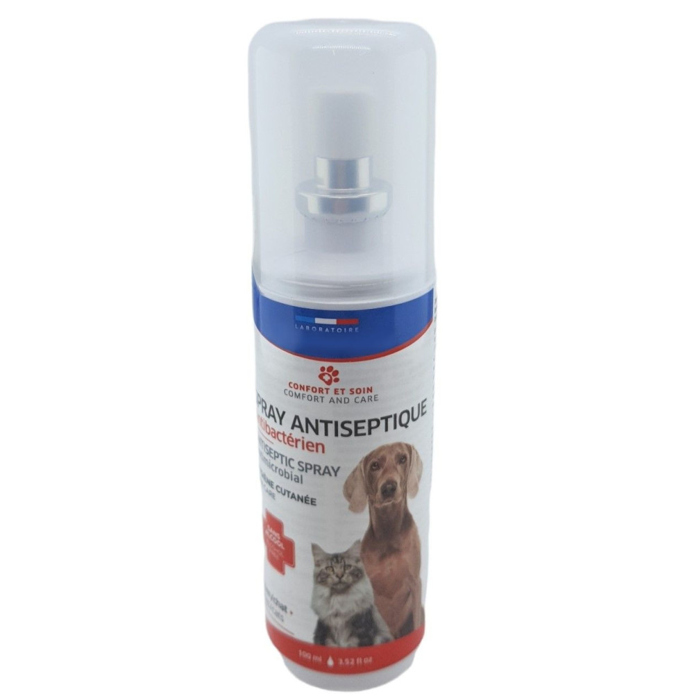 animallparadise Antiséptico Spray 100 ml, para cães e gatos Higiene e saúde dos cães