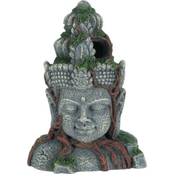 animallparadise Estátua da Cabeça da Ásia, altura 12,5 cm, decoração de aquário Decoração e outros