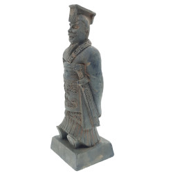animallparadise Statuette Chinesischer Krieger Qin 3 L, Höhe 14.5 cm, Aquariumdekoration Dekoration und anderes