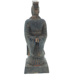 animallparadise Statuetka chińskiego wojownika Qin 3 L, wysokość 14,5 cm, dekoracja akwarium Décoration et autre