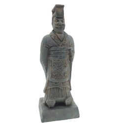 animallparadise Statuette Chinese warrior Qin 3 L, height 14.5 cm, aquarium decoration Decoration and other