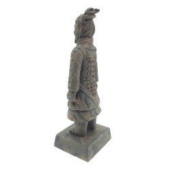 Décoration et autre Statuette guerrier chinois Qin 4 L, hauteur 14 cm, décoration aquarium
