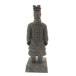 Décoration et autre Statuette guerrier chinois Qin 4 L, hauteur 14 cm, décoration aquarium