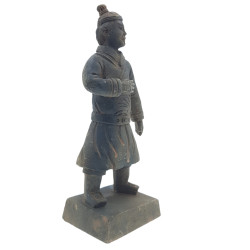 animallparadise Statuetta guerriero cinese Qin 6 L, altezza 14 cm, decorazione per acquari Decorazione e altro