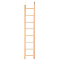 animallparadise Wooden cage ladder 36cm 8 rungs. Toys