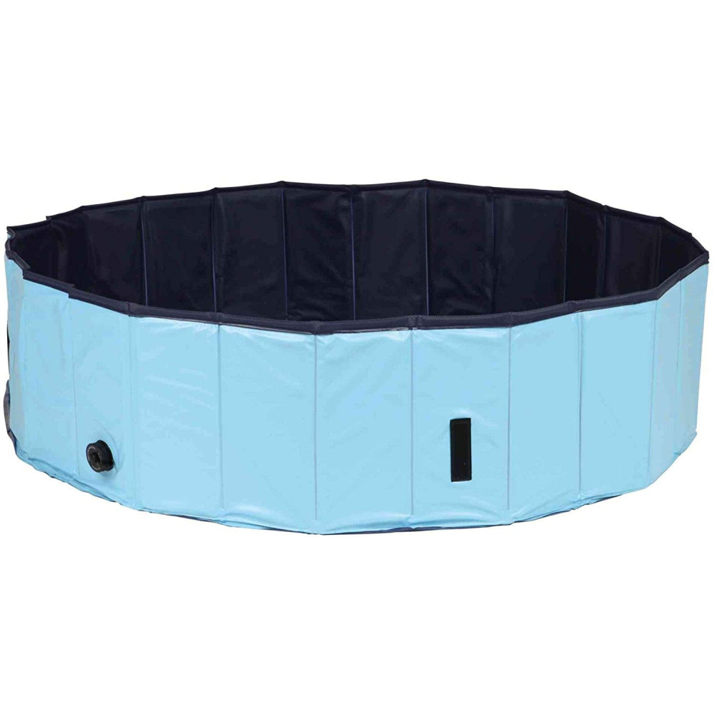 animallparadise Piscina para perros, Tamaño ø 120 × 30 cm Color azul claro Piscina para perros