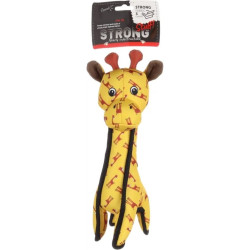 animallparadise Strong Stuff Giraffe giallo 35 cm, per cani Giocattoli da masticare per cani