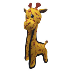 animallparadise Coisas fortes Girafa amarela 35 cm, para cães Brinquedos de mastigar para cães