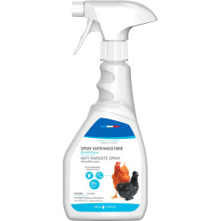 animallparadise Spray antiparasitario de dimeticona 500 ml para aves de corral Tratamiento