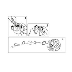 jeux pour friandises Balle distributrice de friandises pour chats ø 7.5 cm, bleu