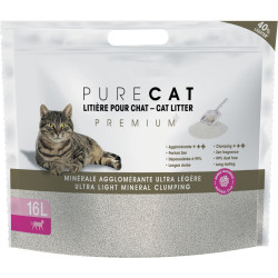 animallparadise Mineralische Premium-Klumpstreu für Katzen 16 Liter Katzenstreu