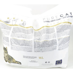 animallparadise Ninhada de gato mineral premium 16 Litros Ninhada