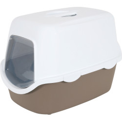 animallparadise copy of Cathy Filter Toilet House. 40 x 40 x 56 cm. Taupe color. Toilet house